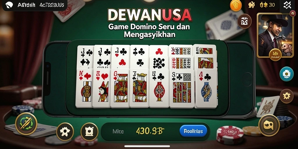 Tampilan gameplay seru dalam DEWANUSA dengan pemain yang berkompetisi.