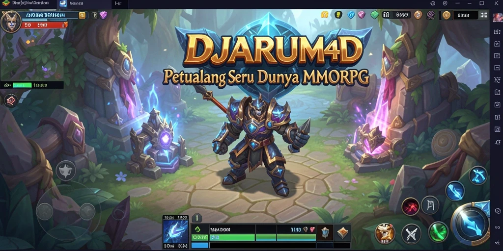 Tampilan gameplay menakjubkan dari DJARUM4D yang mengesankan.