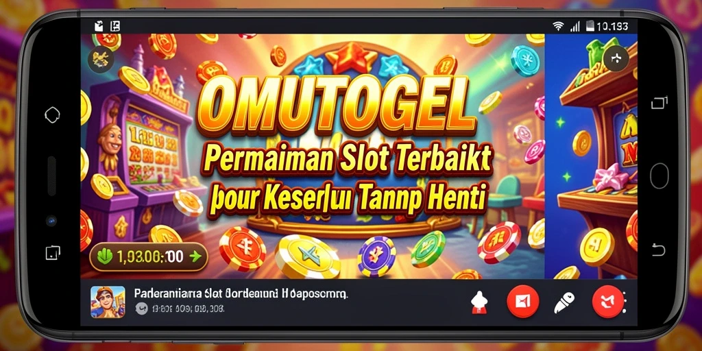 Tampilan gameplay menarik dari OMUTOGEL yang menampilkan keseruan permainan slot.