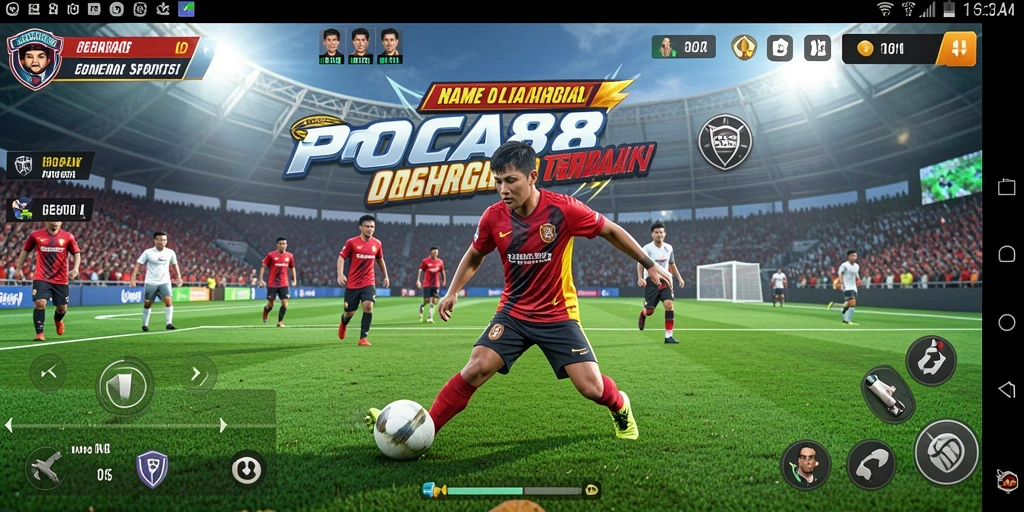 Screenshot gameplay POA88 yang menampilkan serunya pertandingan olahraga.