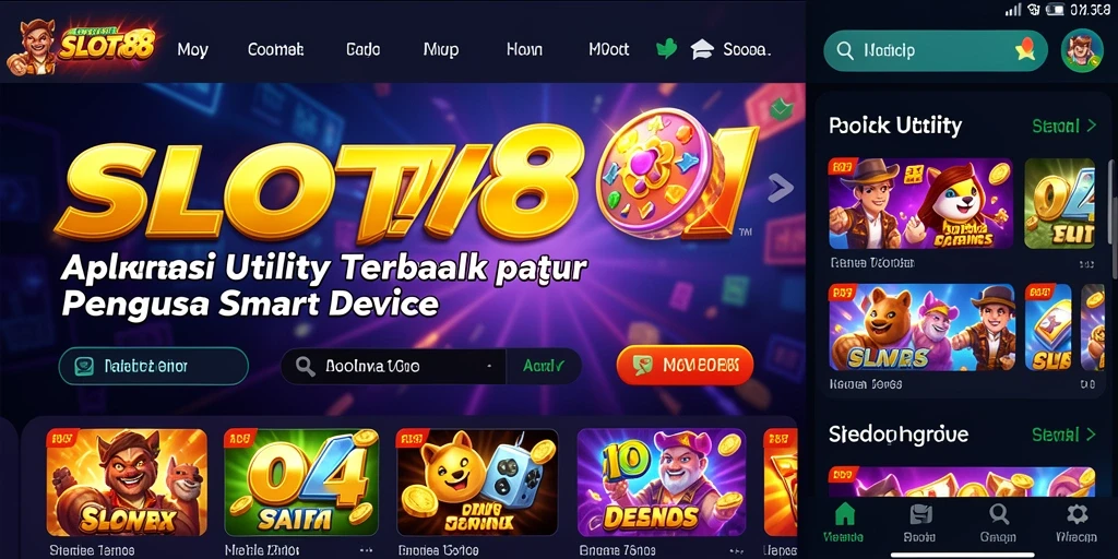 Tampilan antarmuka SLOT88 yang intuitif dan mudah digunakan.