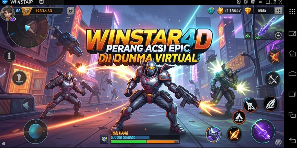 Gameplay mendebarkan WINSTAR4D yang penuh aksi dan tantangan.